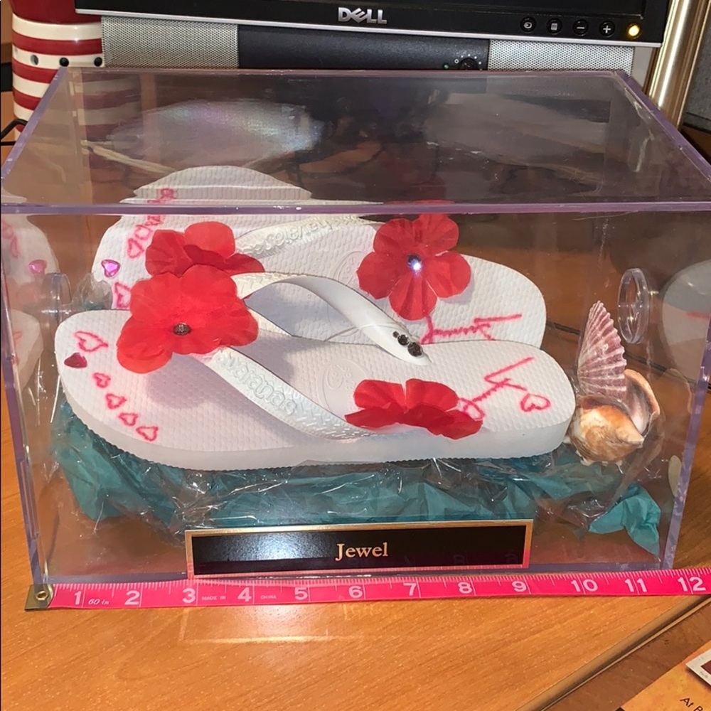 🎶Jewel autographed Havianas